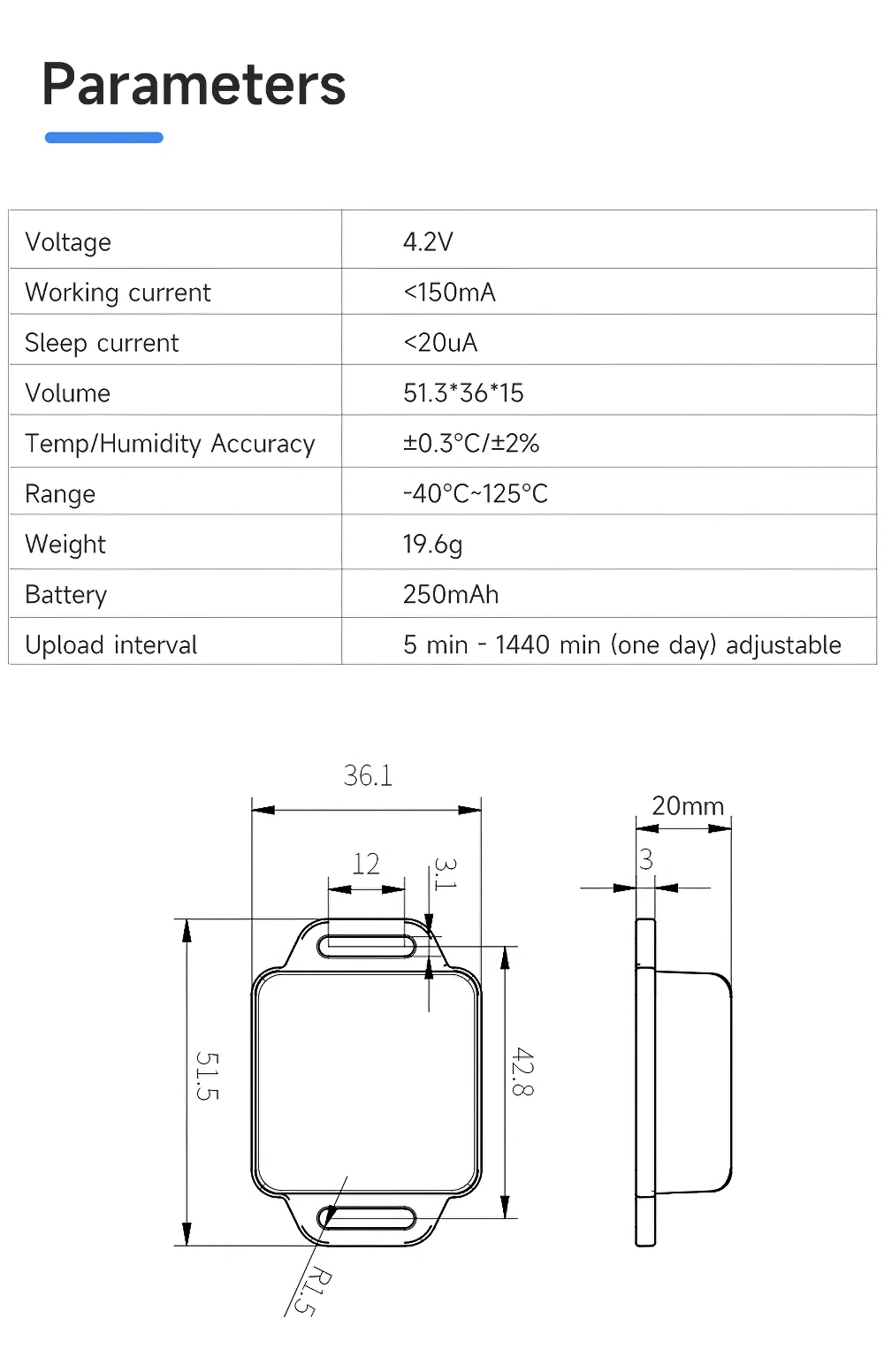 WIT-WWS01 Wireless Temperature and humidity sensor for PC/Android/Cloud Flatform, Monitoring everywhere,Smart Sensor with Alerts