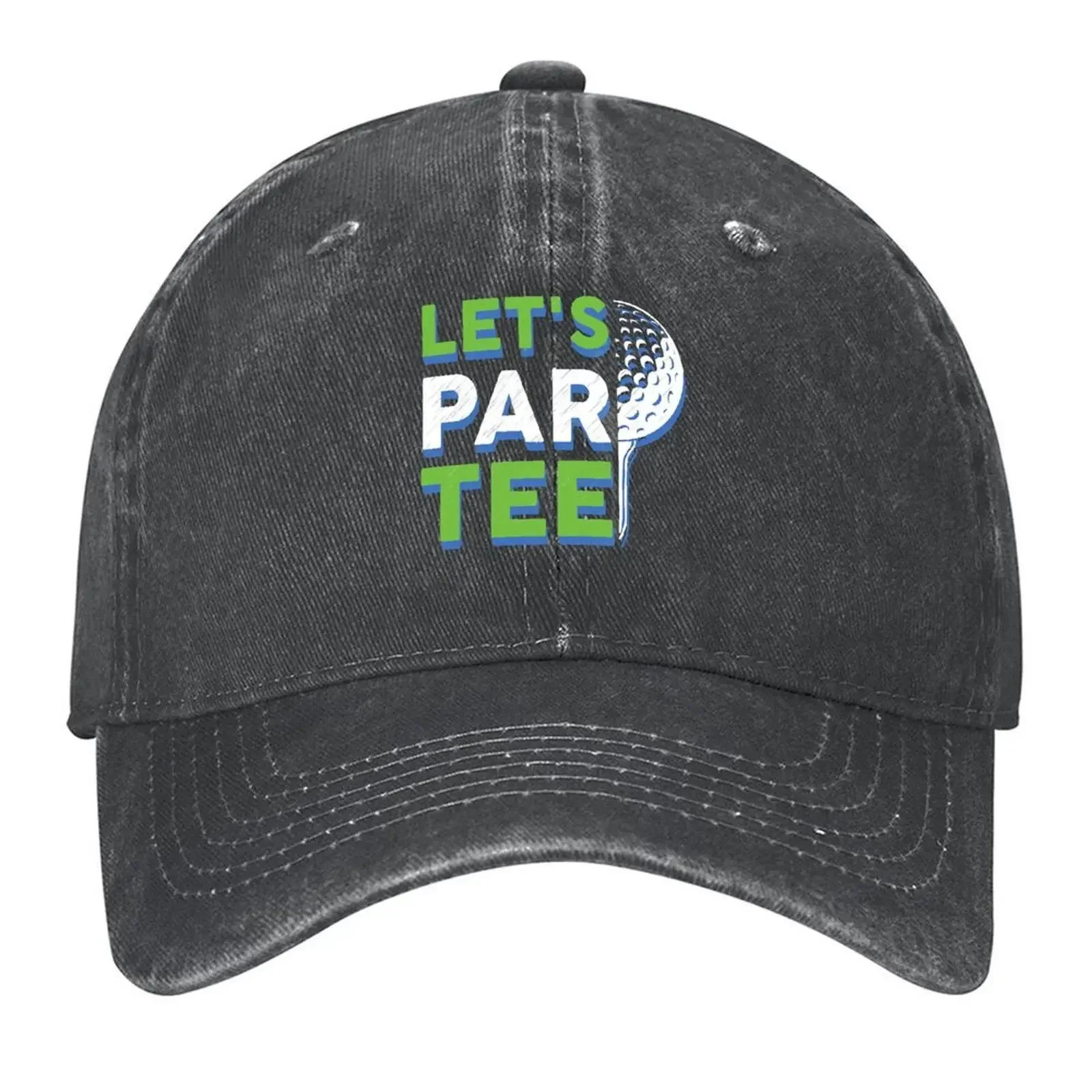 New Golf Par Tee Design Baseball Cap Custom Cap Beach Anime Hat Beach Bag Girl Men's