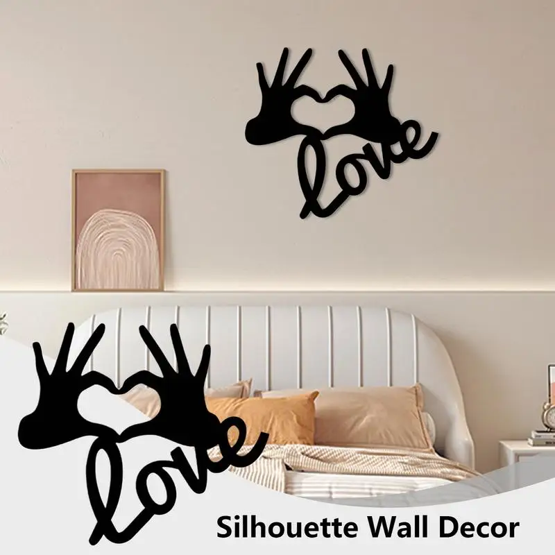 Valentine's Day Wooden Crafts Valentine's Day LOVE Craft Cutouts Wooden Wall Sticker Home Decoration Slices Heart Wall Decor for