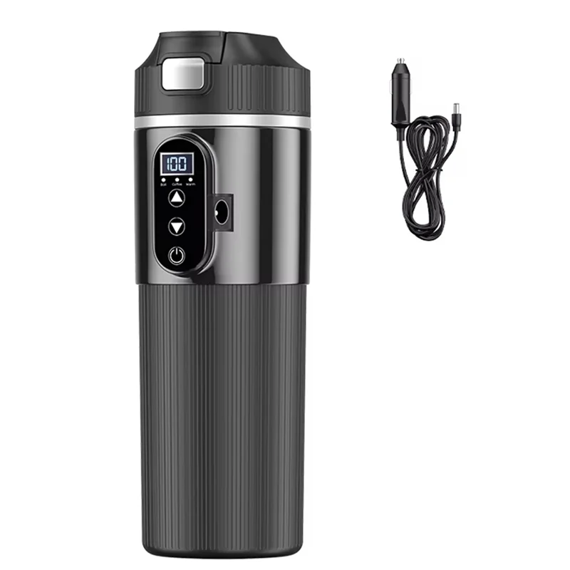 Excellent-Stainless Steel Heated Cup 500Ml Smart Temperature Control Touch Screen Insulated Cup For