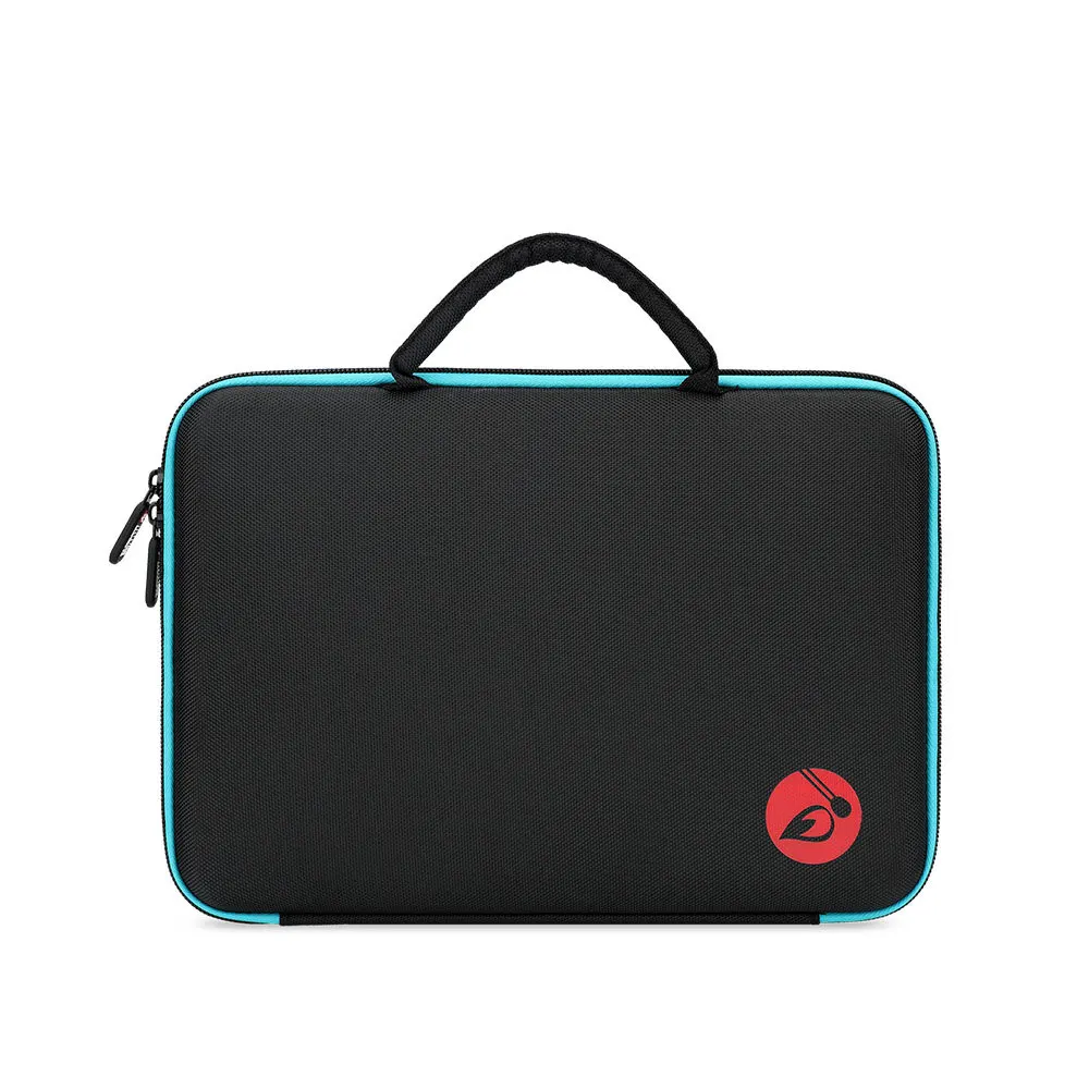 حقيبة كمبيوتر محمول للأعمال باللون الأسود البسيط ماك بوك اير برو 13 14 15 6 16 بوصة حقيبة كمبيوتر محمول خفيفة الوزن مقاومة للسقوط ومضادة للصدمات #3