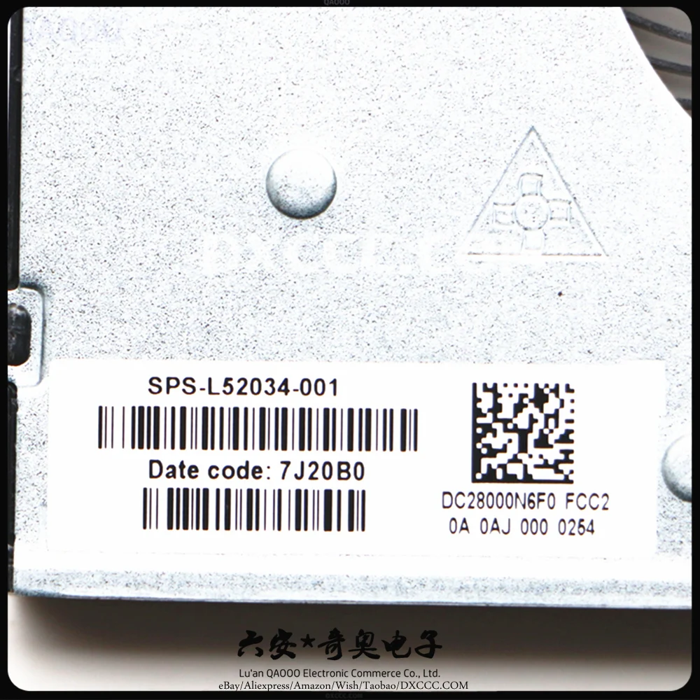 L52034-001 CPU вентилятор охлаждения для HP Laptop 15s-dy 15-dy 15s-dy0006tx 15s-dy3001TU 15s-dy3047TX 15s-dy3060TX TPN-C139