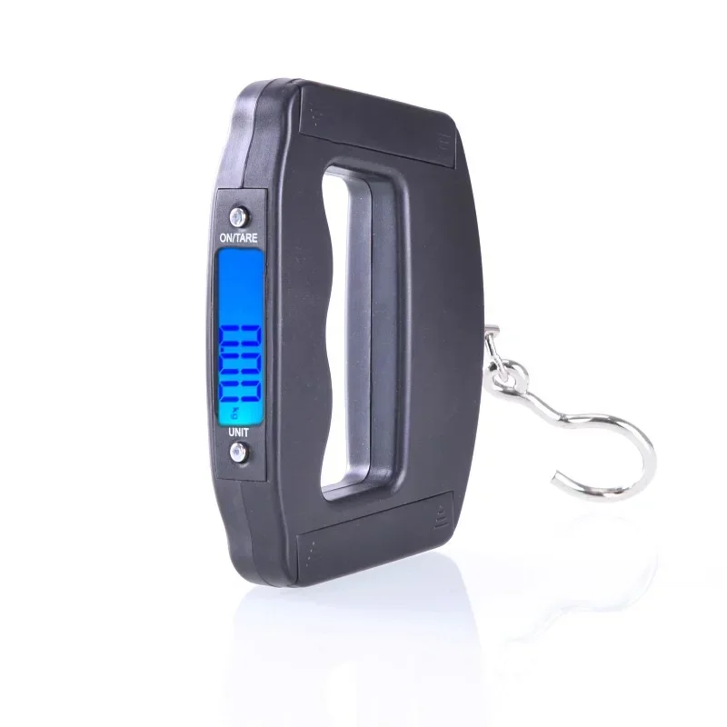 50Kg Portable Electronic Scale Portable Express Household Spring Backlight Fishing Mouth Luggage Scale Kitchen