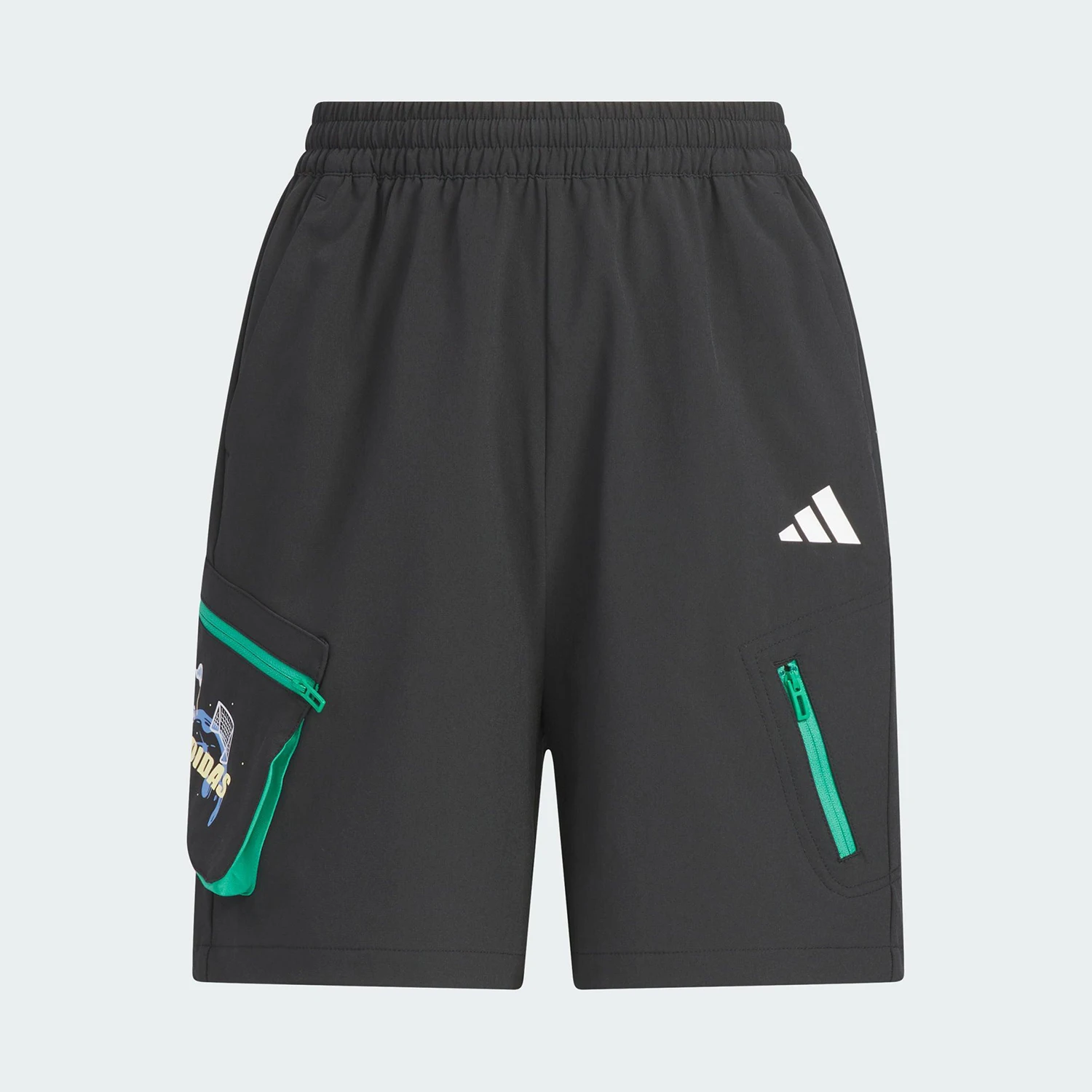 

Adidas Originals 2025 Summer Children's Outdoor Workwear Sports Shorts JM7989