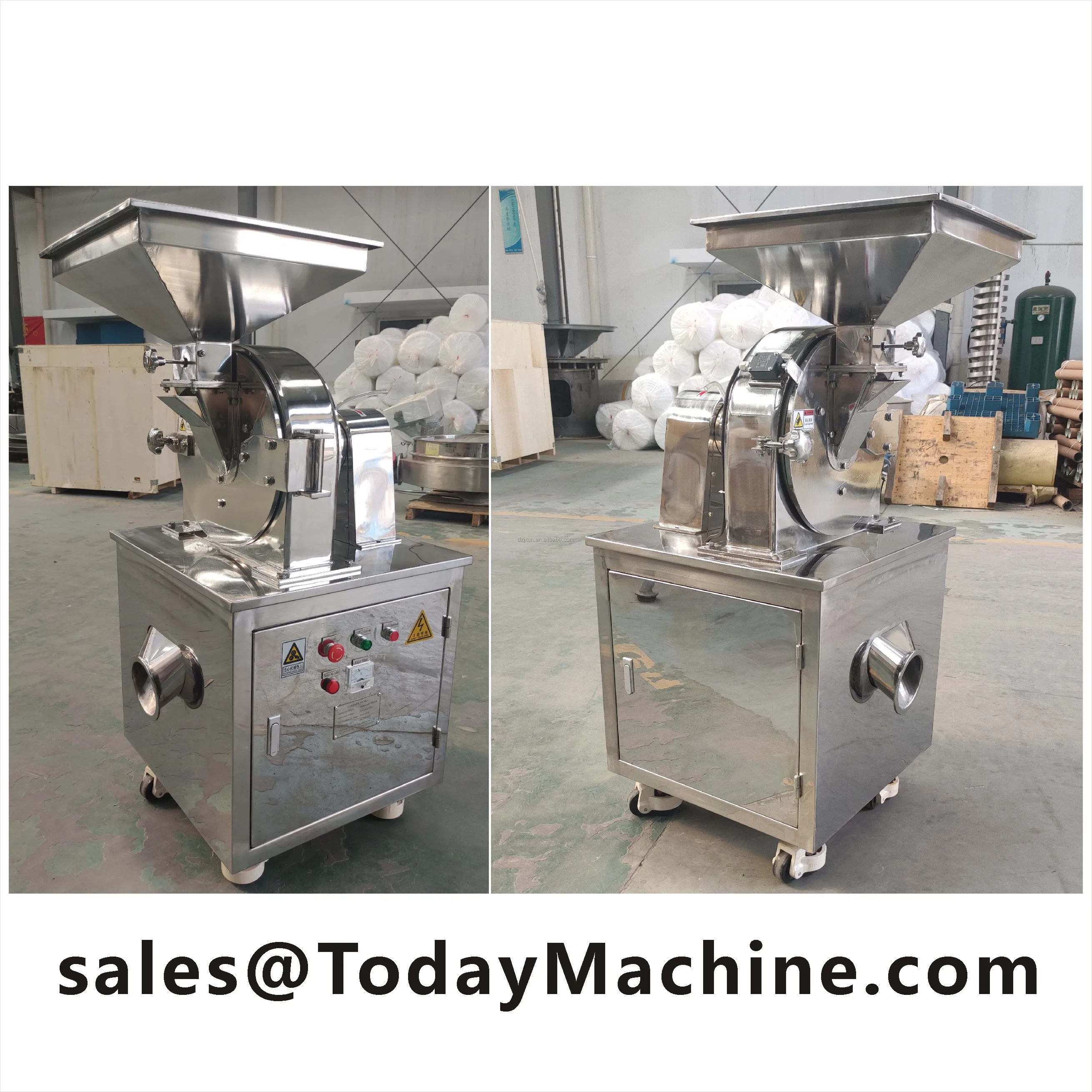 Stainless Steel 304 Coconut Flour Grinder Milling Equipment Pulverizer Dry Powder Crushing Machine