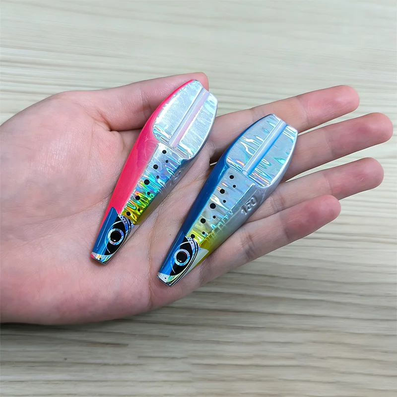 OBSESSION J136 Rock Hopper Inchiku Slider Jig Lure 60g-200g Saltwater Luminous Fishing Metal Inchiku Jigging Lure With Hook view 3