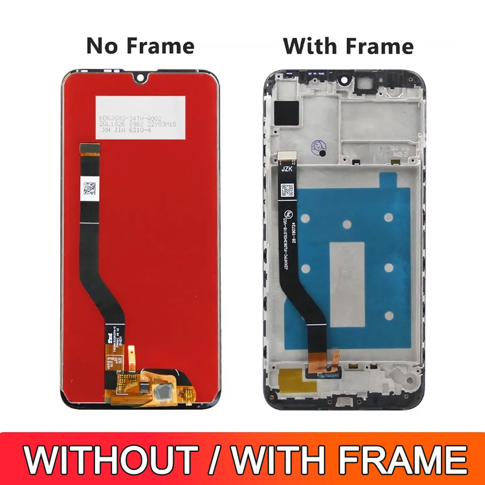 6.26\'\'OEM Screen For Huawei Y7 2019 LCD Display Touch Screen for Huawei Y7Prime 2019 DUB-LX1 DUB-LX3 With Frame Replacement