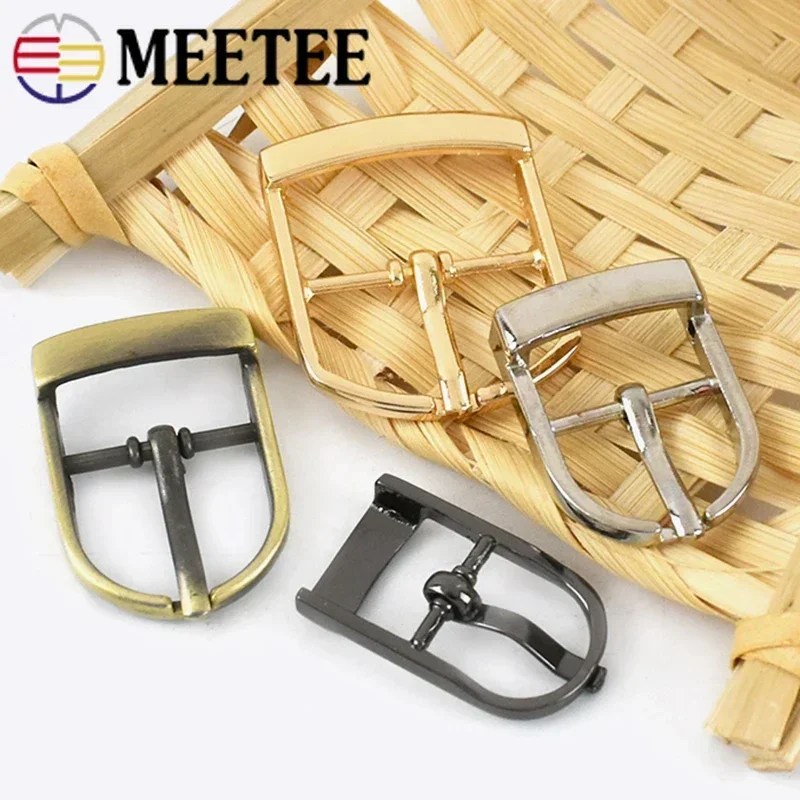 5/10/20Pcs 13/16/20/25mm Metal Buckles Bag Strap Adjust Hook Shoes Slider Pin Buckle Handbag Webbing Tri-Gilde Clasp Accessories