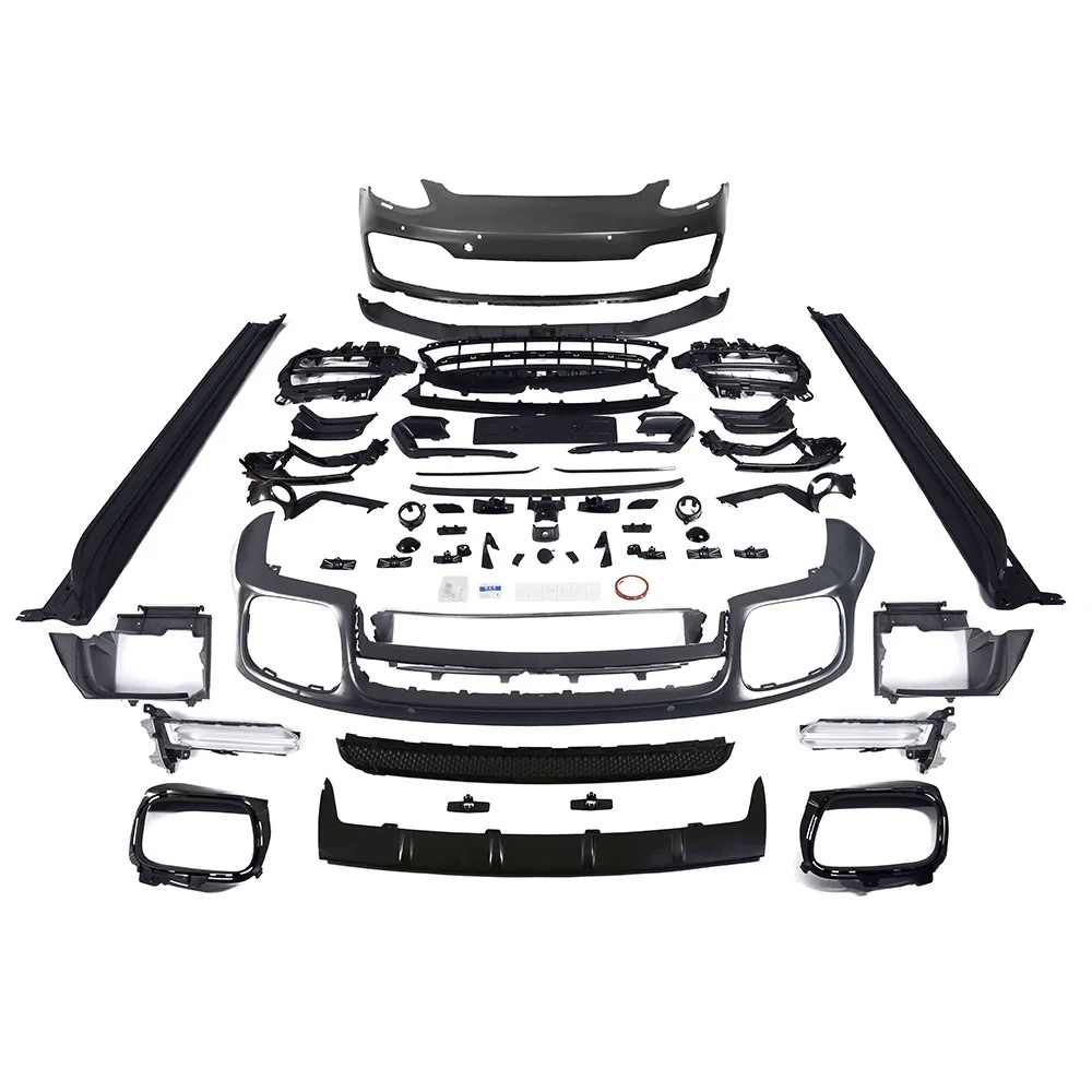 

Suitable for 17-20 Paramela 971.1 upgraded GTS surround with daytime running lights with ordinary trim short shaft side