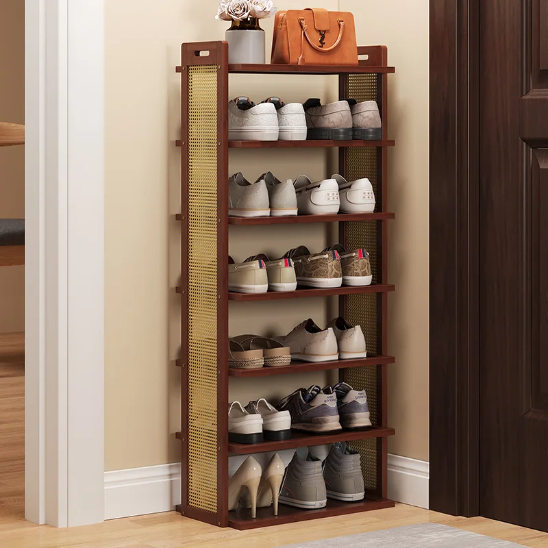Shoe rack, multi-layer household entrance, small and narrow, simple space-saving dormitory, good-looking storage shoe cabinet