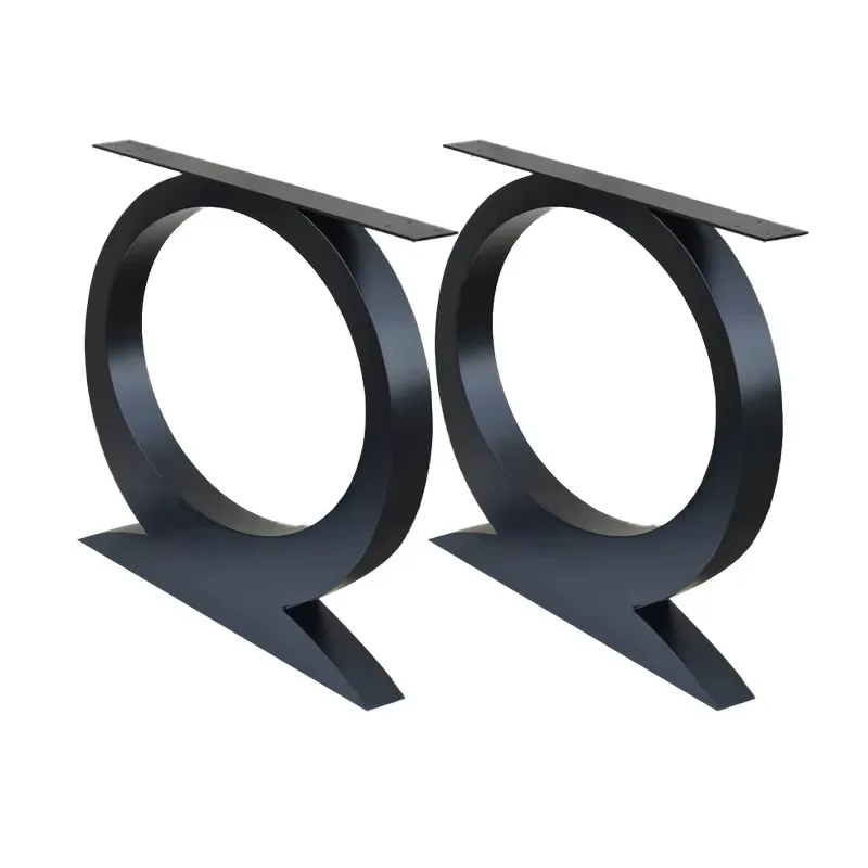 Table Frames Industrial Restaurant Desk Office Cast Iron Steel Bench Dinning Coffee Dining Furniture Metal Table Round Legs