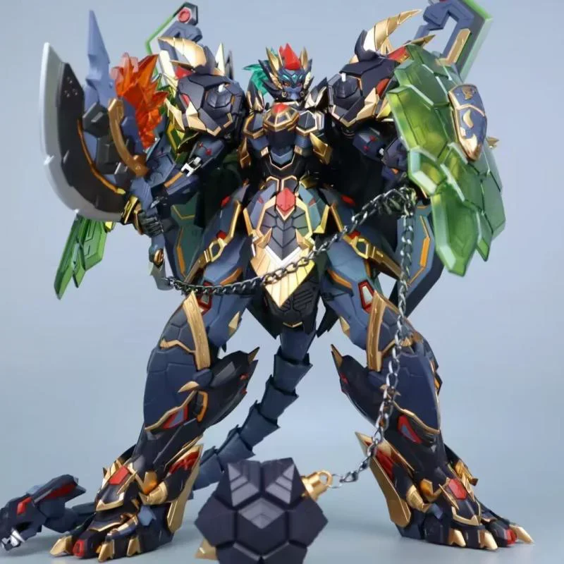 New In Stock Zangdao Model Four Sacred Beasts Xuanwu Guochuang Mecha Alloy Four Sacred Beasts Zangdao Model Cd-04 Gift