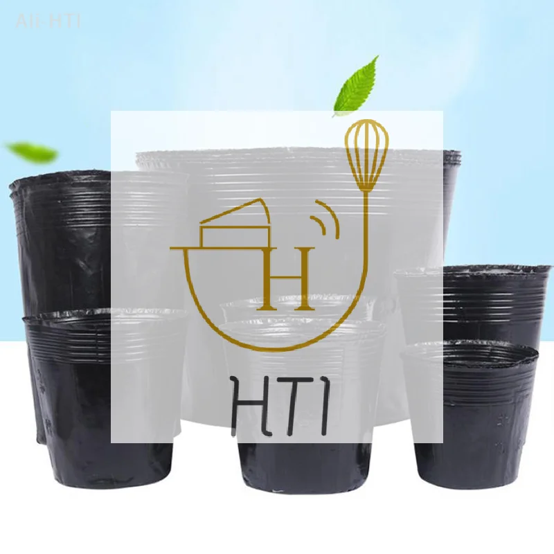 100Pcs Thickened Seedling Nursery Pots Plant Starter Cups For Household Garden Vegetable Flower Herb Planting Cultivation Bags