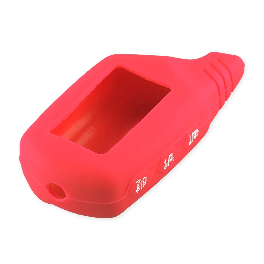 KEYYOU Key Cover B9/B6 Silicone Case For Original Starline B9/B91/B6/B61/A91/A61/V7 LCD Way Car Remote 2 Way Alarm