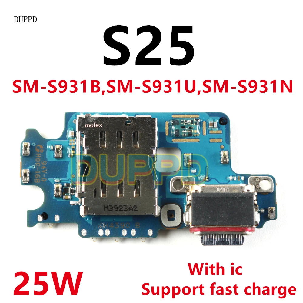 

25 Вт порт быстрой зарядки док-станция разъем док-станции зарядное устройство гибкий кабель для Samsung Galaxy S25 SM-S931B S931U S9381N S931