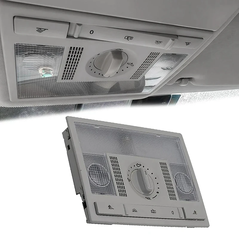 Car Front Console Roof Reading Light 6Q0947613A For VW Polo 9N Touran 02-10 Seat Leon Altea Dome Light Ceiling Lamp