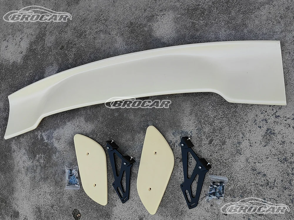 Voor 2002-2015 Nissan 350Z 370Z GEN 5 6 Z33 Z34 GT Stijl Hoge Kwaliteit ABS Plastic Ongeverfd spoiler Kofferbak Boot Wing Spoiler