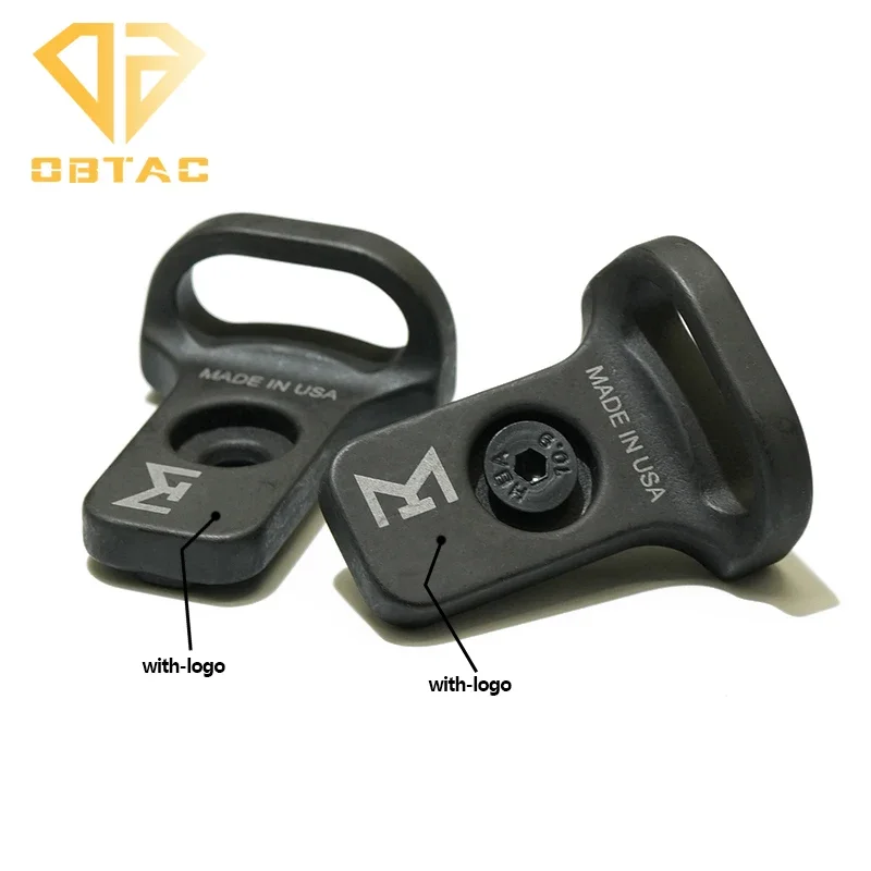 Airsoft Tactic Steel CQD Strap Sling Mount QD Sling Mount Adapter M-LOK Rail Single-Point Sling Hunting Weapons Accessories