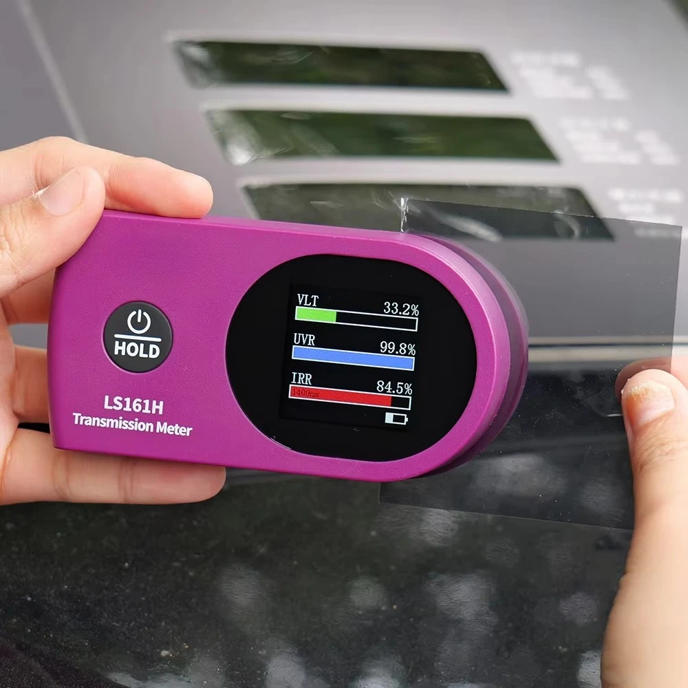 

LS161H LS161 LS161A Tint Meter TSER Tester 0.8mm Solar Film VLT IR UV Transmission Tint Meter for Film