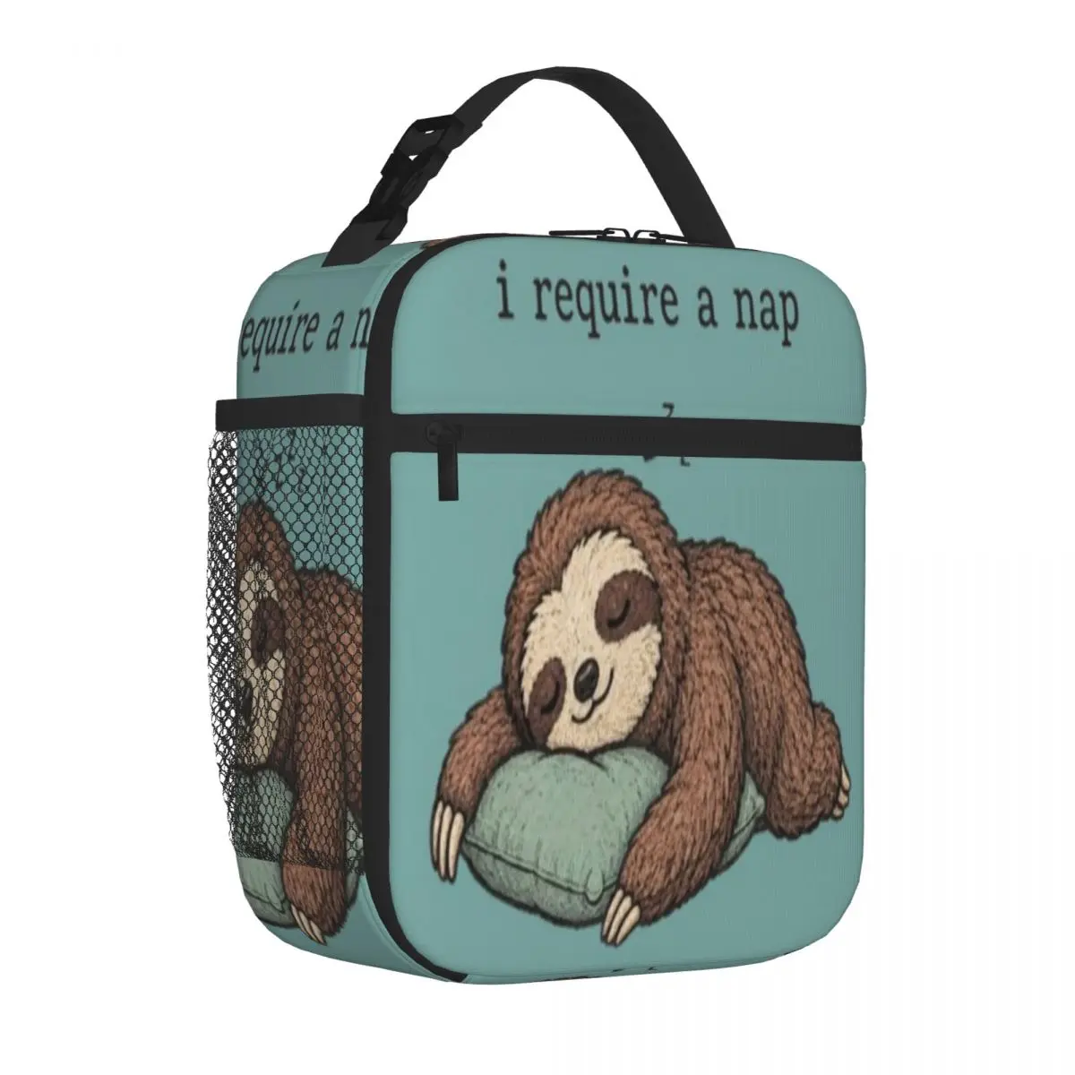Bestselling I Require A Nap Classic T Shirt Preppy Lunch Box Bag Business Trip Insulated Lunch Pouch