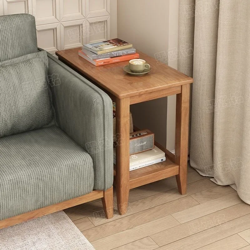 Side sofa several living rooms modern corner few simple solid wood side cabinet coffee table household square table