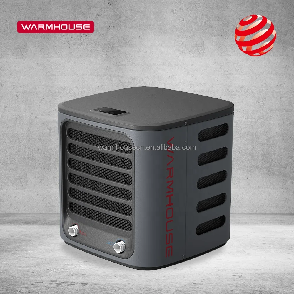 Red Dot Design Award Swimming Pool Heat Pump R32 Heating and Cooling Air Source Plug and Play Mini Pool Heater