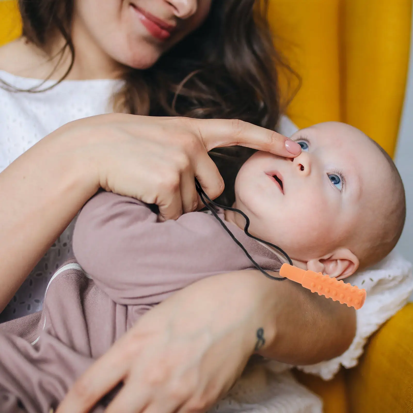 Lot de 3 jouets de dentition souples pour bébés, bâtonnets de dentition pour soulager les gencives douloureuses, prise confortable, entraînement à la dentition, jouet de dentition pour bébé