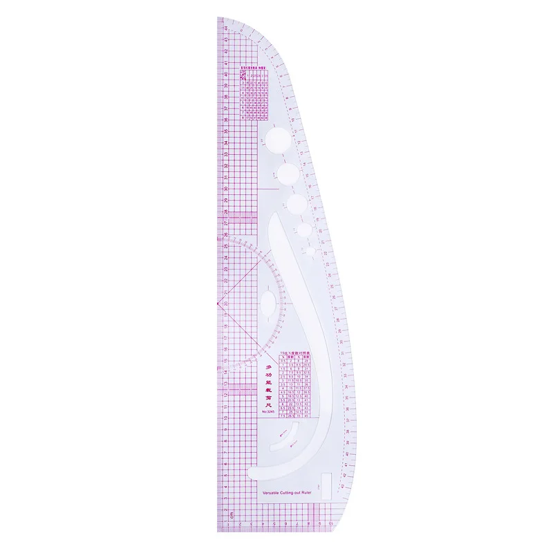 French Curve Sewing Ruler Sewing Machine Ruler Cutting Ruler Clothing Sample Metric Ruler Sewing Accessories Sewing Tool Drawing