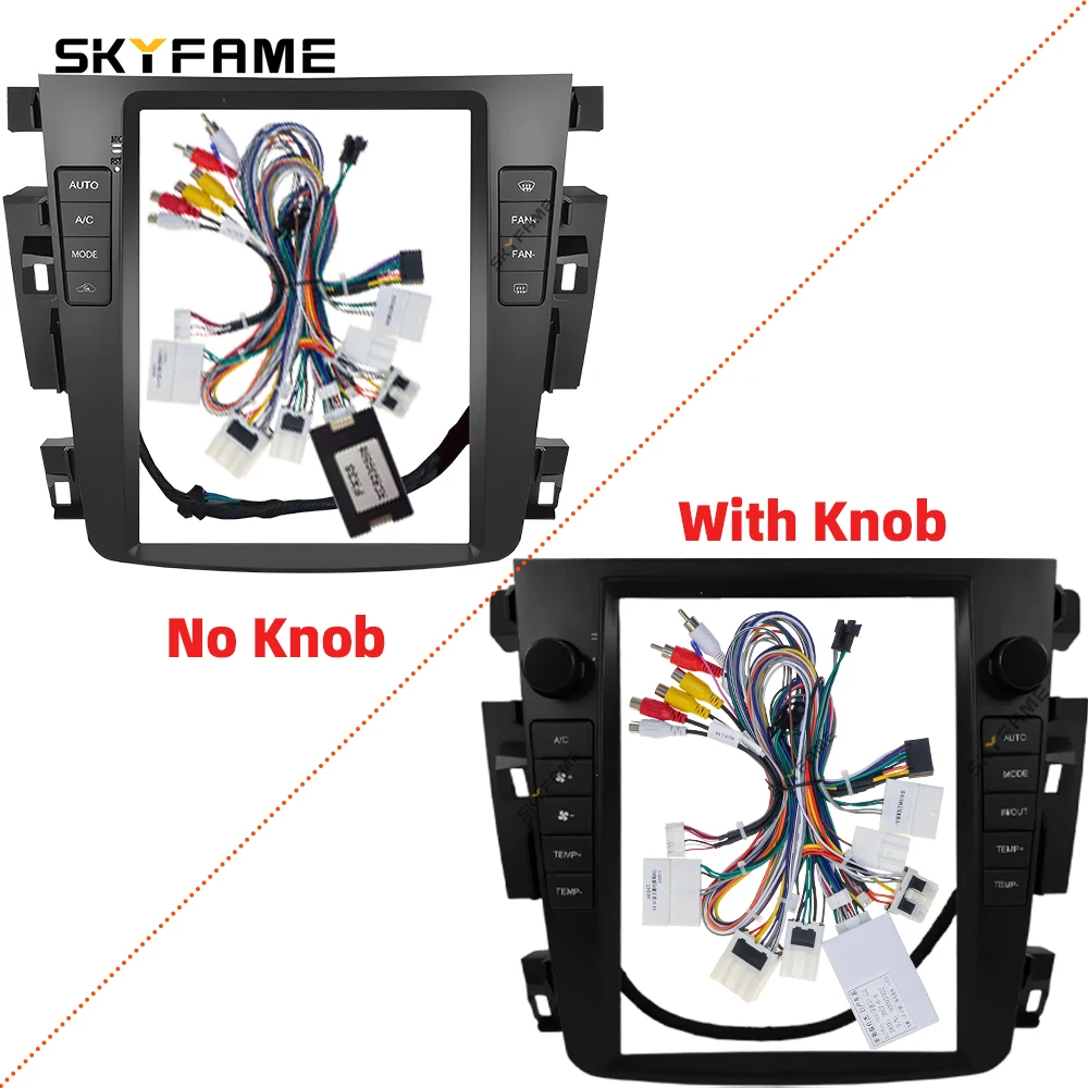 

SKYFAME Car Frame Fascia Adapter Canbus Box Decoder Android Radio Dash Fitting Panel Kit For Samsung SM7 Nissan Teana J31 Cefiro