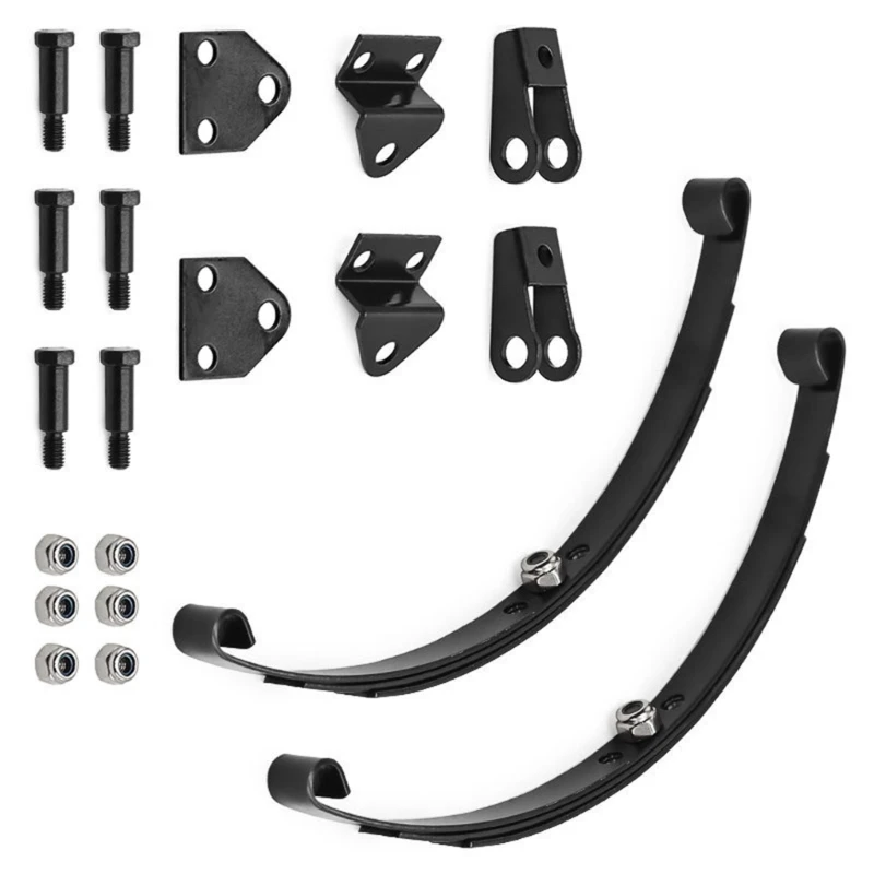 Versterkte Alle Metalen Voor Achter Suspension Hanger Beugels Stabiliteit Voor 1/14 Schaal Afstandsbediening Truck Accessoires