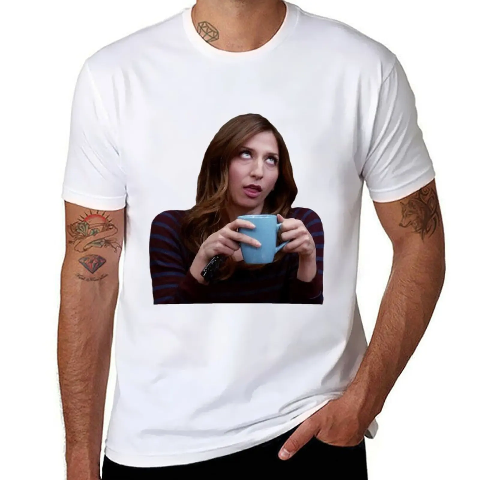 

Gina Eye Roll T-Shirt cute clothes vintage anime shirt man clothes graphic t shirt vintage mens t shirts top quality