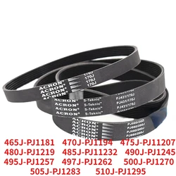 Ribbed Belt PJ 460J 465J 470J 475J 480J 485J 490J 495J 500J 505J 510J Sports Bike Treadmill Exercise Bike Spinning Belt