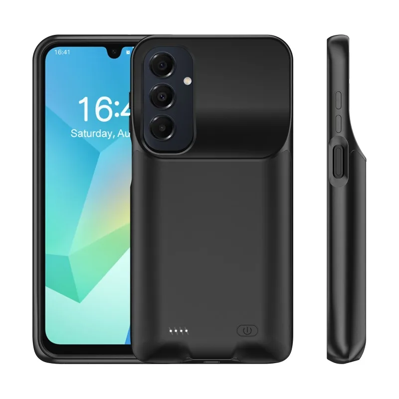 Bateria de clipe traseiro de alta qualidade 6000mAh Power Bank para Samsung Galaxy A16 Bateria Power Case Powerbank