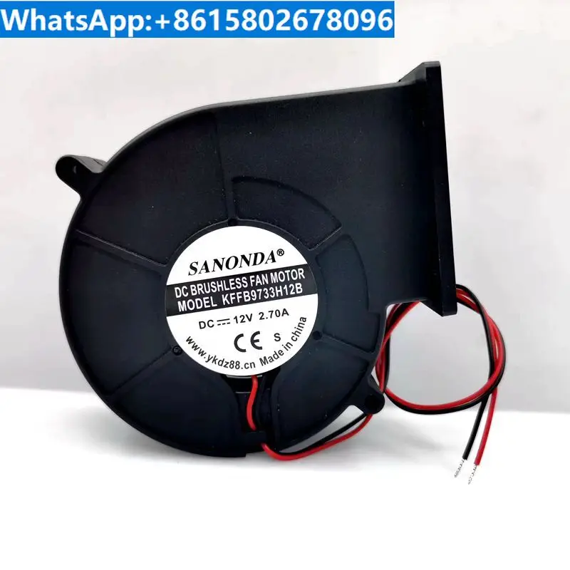 

9733 blower, DC turbine, centrifugal fan, wall furnace purifier, heater, barbecue stove, air mold blower