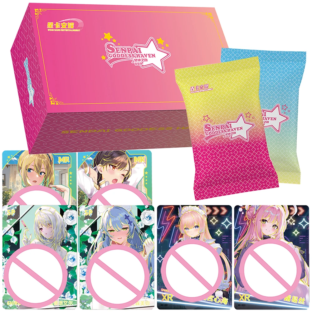 

Goddess Haven Beautiful Anime Girl Sakurajima Mai Yuuki Asuna HD Exquisite Character Card Toys Festival Surprise Gift for Boys