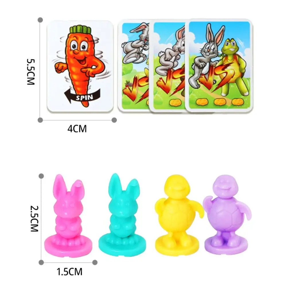 البلد التنافسية فخ أرنب فخ لعبة الأرنب التعليمية أرنب عبر البلاد التفاعلية مونتيسوري الأرنب مجلس لعبة #1