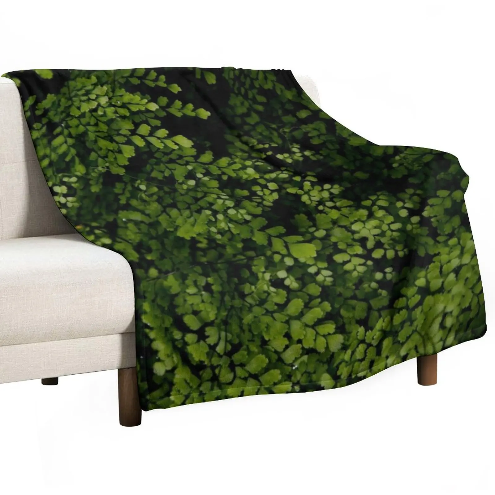 

Small leaves. Throw Blanket Bed Fashionable Blanket Decorative Bed Blankets Flannels Blanket Comforter Blanket