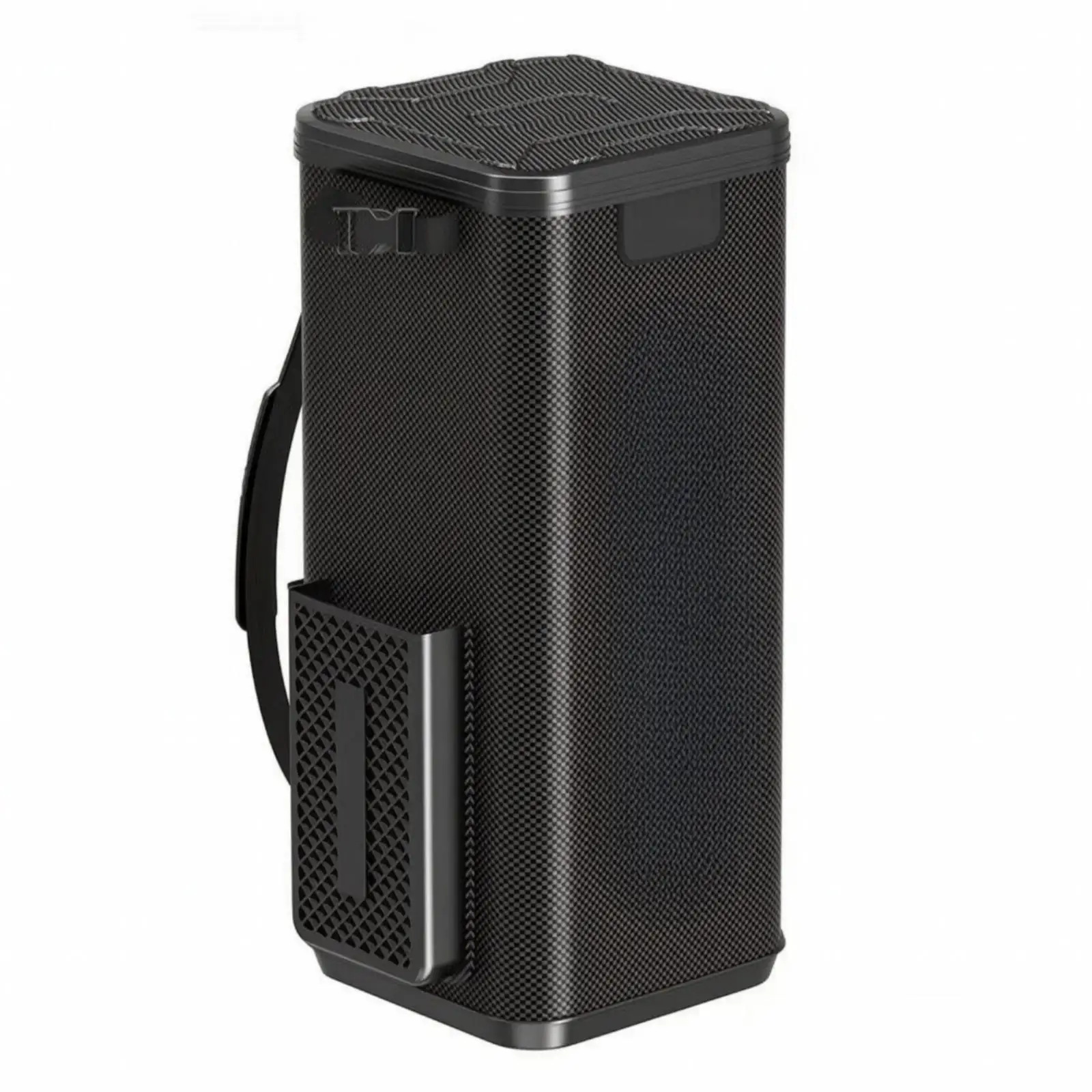 Durable Waterproof Fishing Bucket with Rod Holder Slots for Live Storage and Fishing Gear Transport
