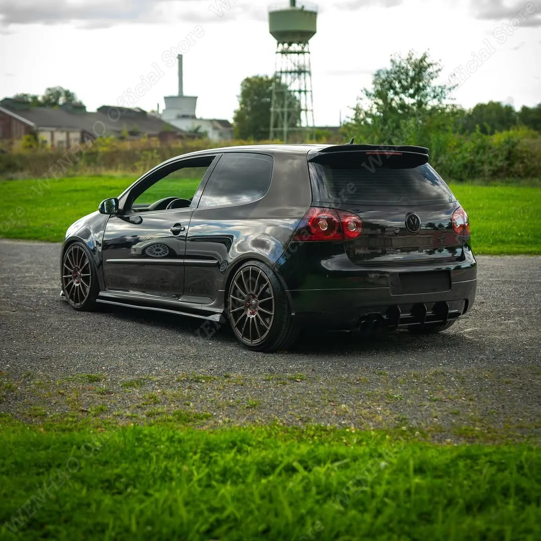 ماكستون نمط سبويلر كاب لشركة فولكس فاجن جولف V MK5 GTI/R32 2005-2009 هاتشباك الخلفي الفاصل سبويلر سقف الجناح رسمت لمعان ABS معطف UV