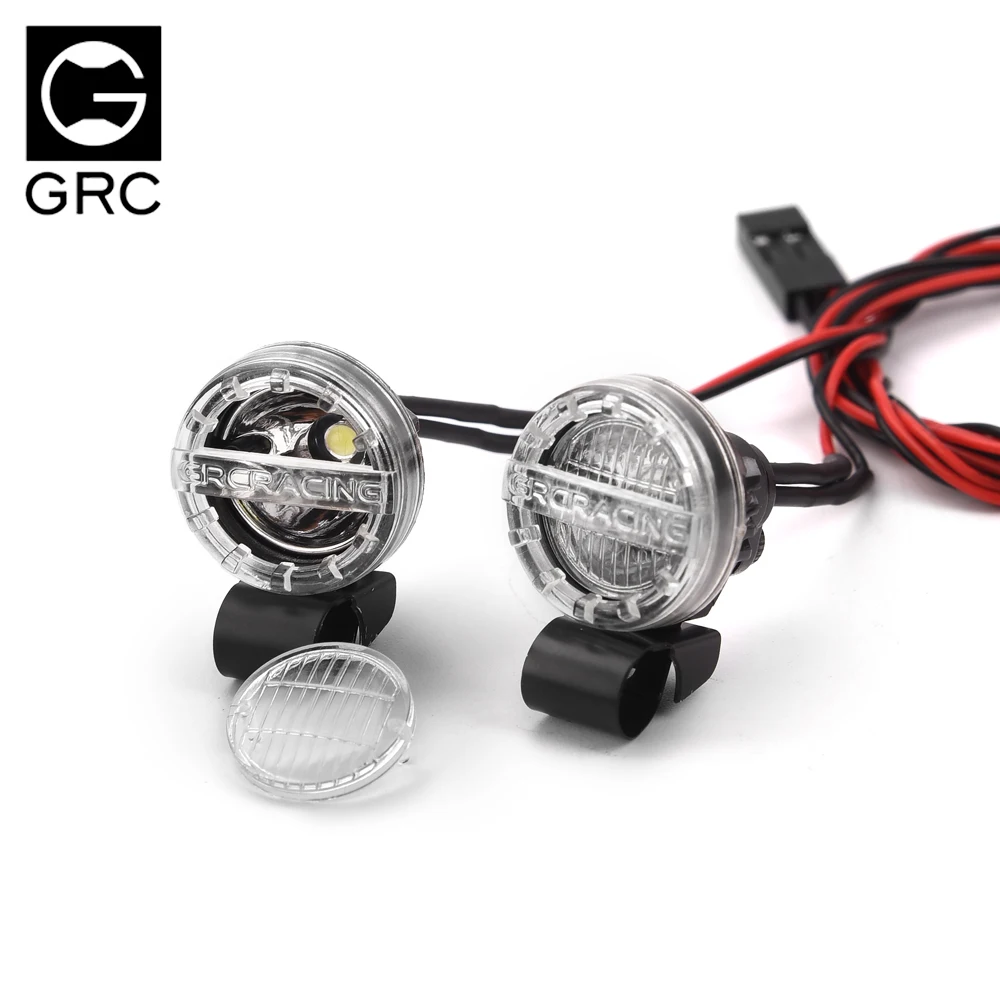 GRC 16mm Led light spotlight Headlight searchlight #GRC-Mask For Traxxas TRX4 SCX10 D90 AT4 Slash Summit Tamiya WLP D12 #G157EA