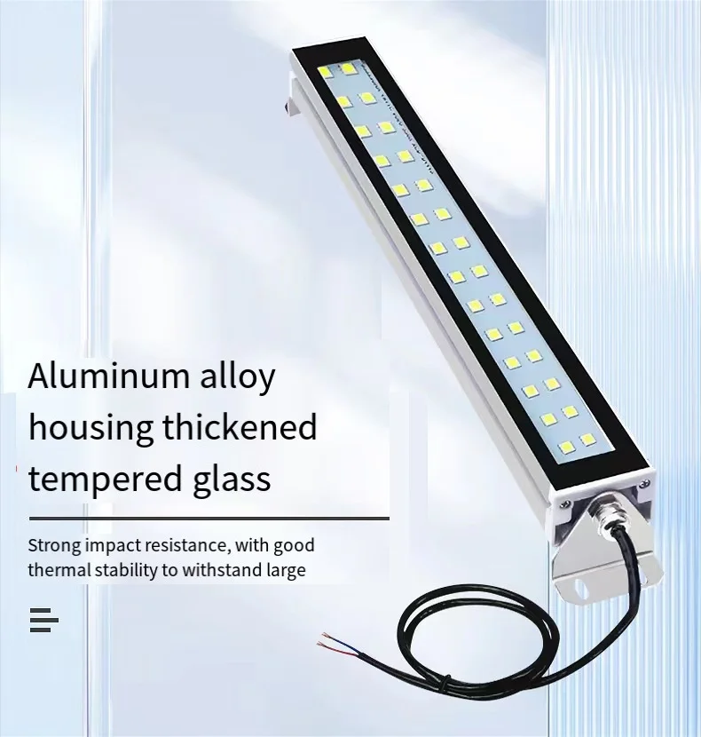 LED CNCマシン,ツールライト,複数の電力,油と水,汚染防止,産業用,24v,110v,220v