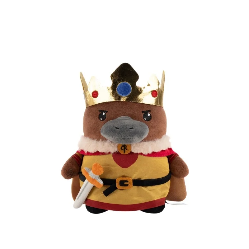 Corações de ferro ou kaiser ornitorrinco brinquedo de pelúcia macio bonito jogo de pelúcia animal boneca ornitorrinco cosplay jogador jogo presentes de aniversário