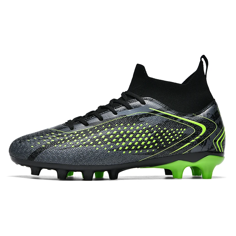 Football Boots Men Boys Society Cleats Soccer Shoes Long Spikes Football Field Boots Indoor Outdoor Sports Sneakers Training