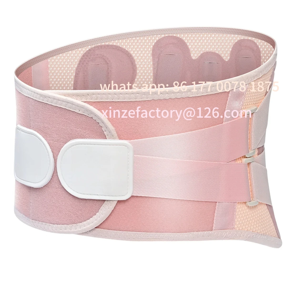 Customizable Belt - Breathable Waist Belt Lumbar Support for Lower Back Pain Relief, Sciatica, Scoliosis, Herniated