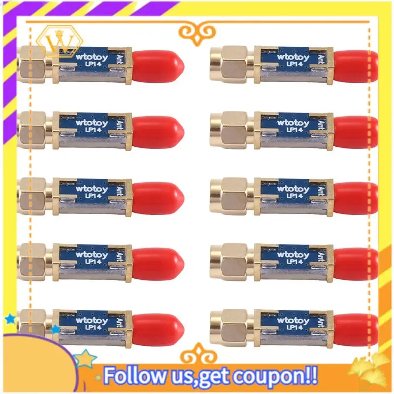 Neueste-10X 12Lpf 1,2 Ghz Rc Wireless Sender Tiefpassfilter Für Rc Flugzeuge Hubschrauber Multirotor Quadcopter Fpv Teile