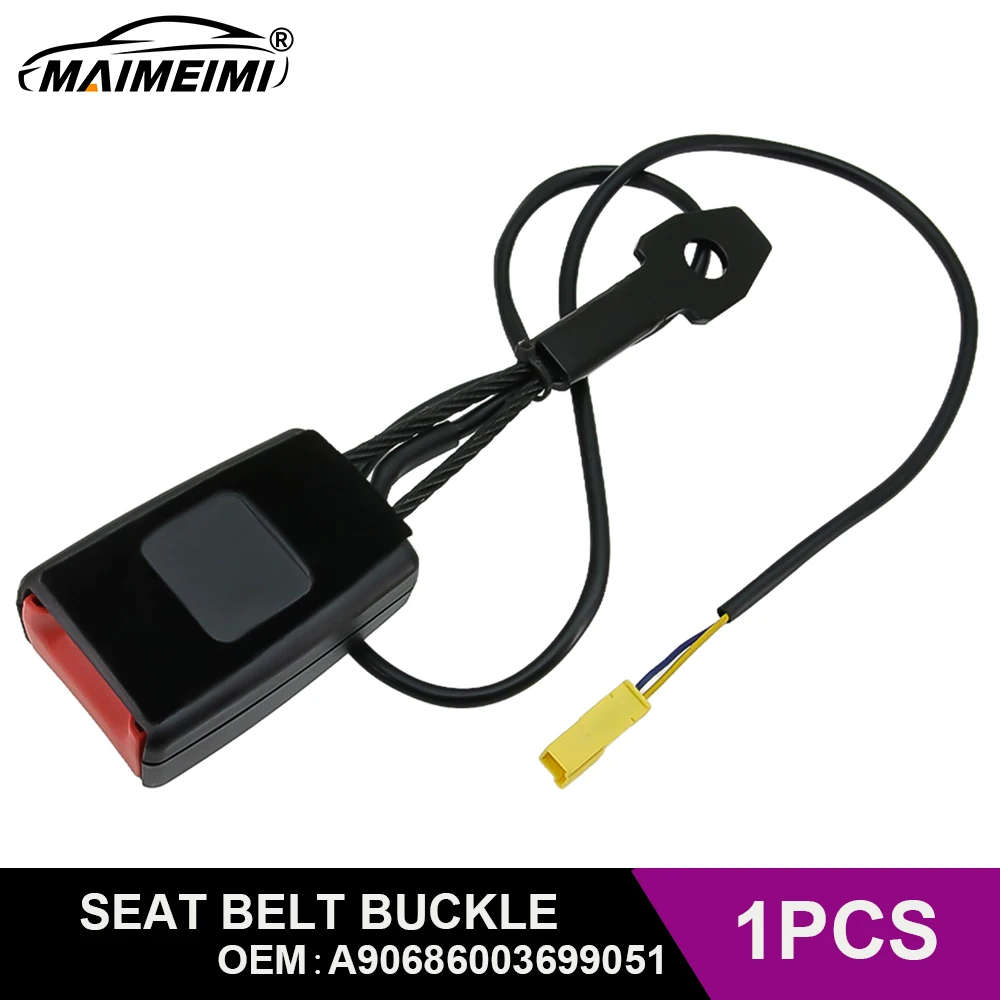 

A90686003699051 Пряжка ремня безопасности для Mercedes Benz 800 мм Автомобильный зажим для ремня безопасности Удлинительная заглушка Запирающий разъем ремня безопасности