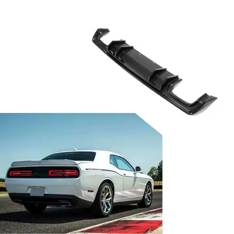 

Carbon fiber rear diffuser lower spoiler for Dodge Challenger 2015-2019