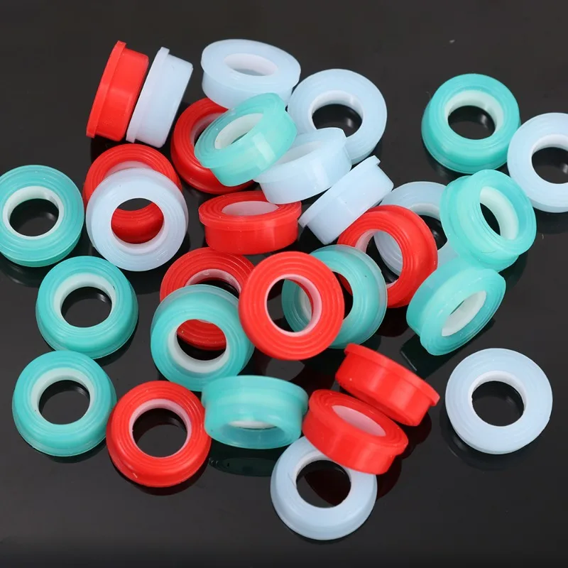 10-50Pcs Silicone Faucet Valve Core Leak-proof Sealing Gaskets Triangle Valve Rubber Raw Belt Prevent Dripping Pipe Plug Washers