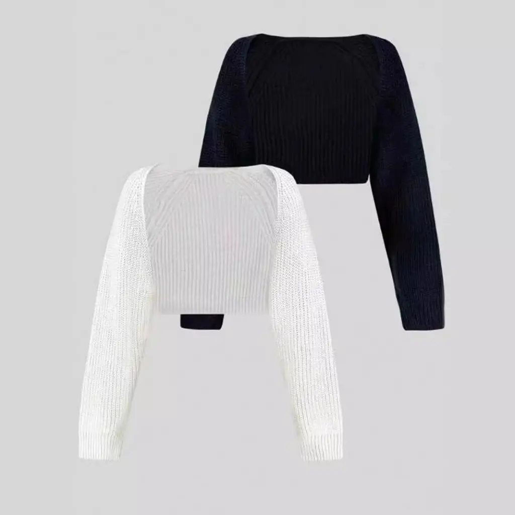 

Women's Long Sleeve Two-Piece Set Beach Holiday Fashion Style for Spring And Summer Season
