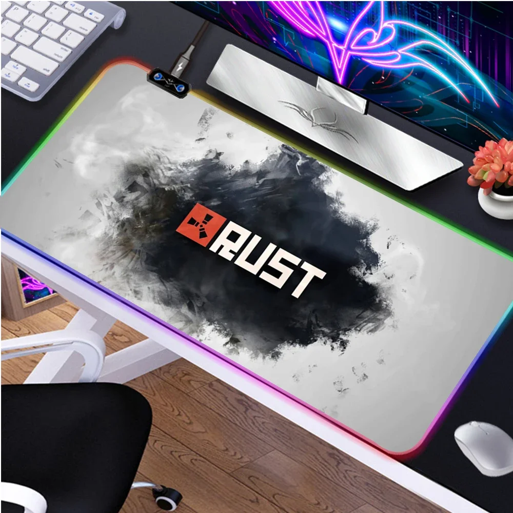 

2024 DIY Maiya Custom Skin Game Rust Laptop boy Gaming Mice Mousepad Free Shipping girl Large RGB Mouse Pad Keyboards Mat gift